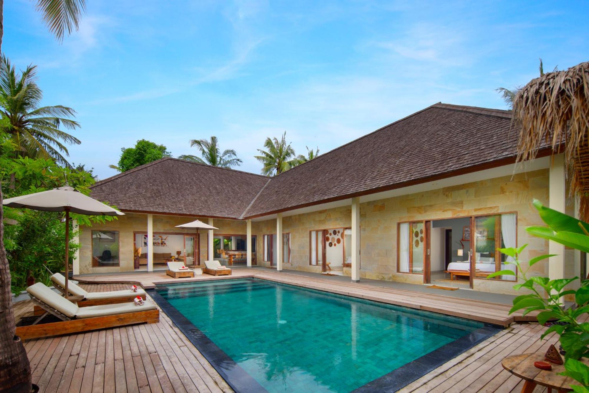 Utara Villas Gili Trawangan Exterior photo